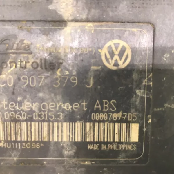 Блок ABS бу для Volkswagen Golf 4 1.6 i, 2001 г. из Европы б у в Минске без пробега по РБ и СНГ 1J0614117F, 10020600374, 1C0907379J, 10096003153