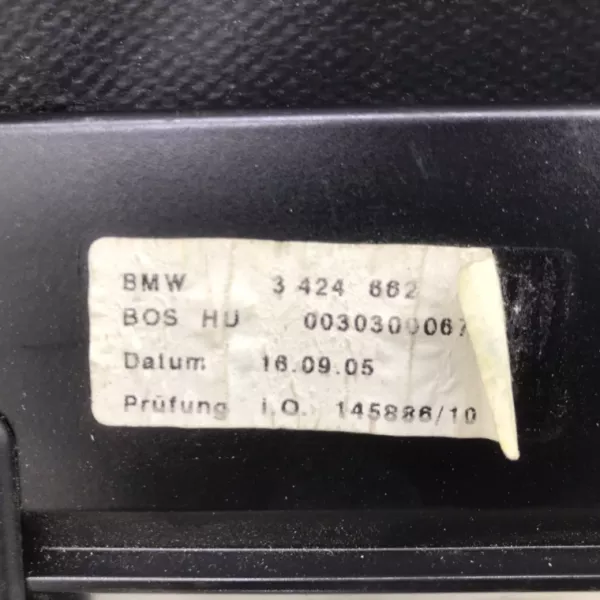 Шторка багажника бу для BMW X3 E83 2.0 TD, 2005 г. из Европы б у в Минске без пробега по РБ и СНГ 3424662