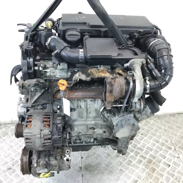 Двигатель (ДВС) бу для Citroen C2 1.4 HDi, 2009 г. из Европы б у в Минске без пробега по РБ и СНГ 8HZ(DV4TD)