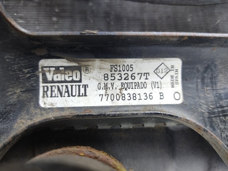 Кассета радиаторов бу для Renault Megane 1 1.4 i, 1998 г. контрактный из Европы бу