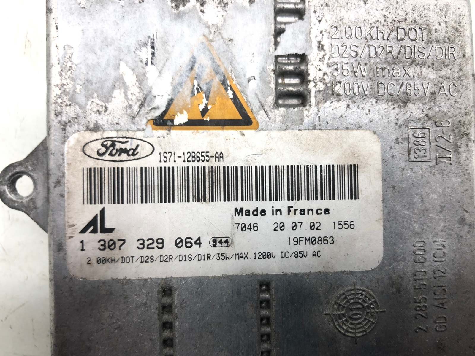 Блок розжига ксенона бу для Ford Mondeo 2.0 TDCi, 2002 г. контрактный из Европы бу