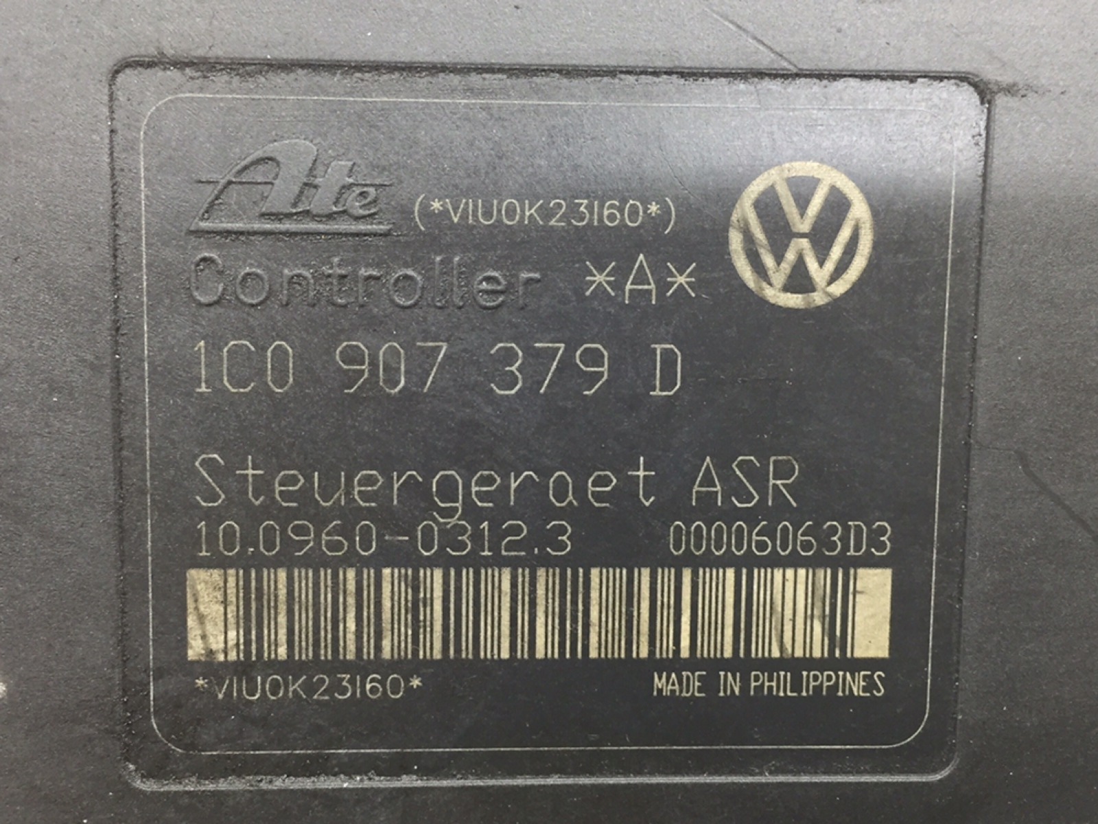 Блок ABS бу для Volkswagen Golf 4 1.8 Ti, 2001 г. контрактный из Европы бу