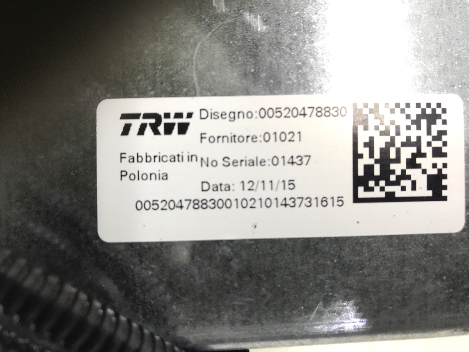 Электроусилитель руля бу для Fiat 500X 2.0 HDi, 2016 г. контрактный из Европы бу