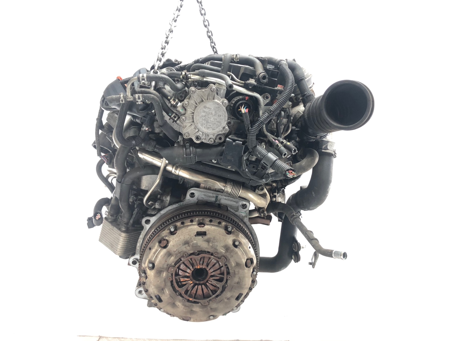 Двигатель (ДВС) бу для Mitsubishi Lancer 2.0 DiD, 2011 г. контрактный из Европы бу
