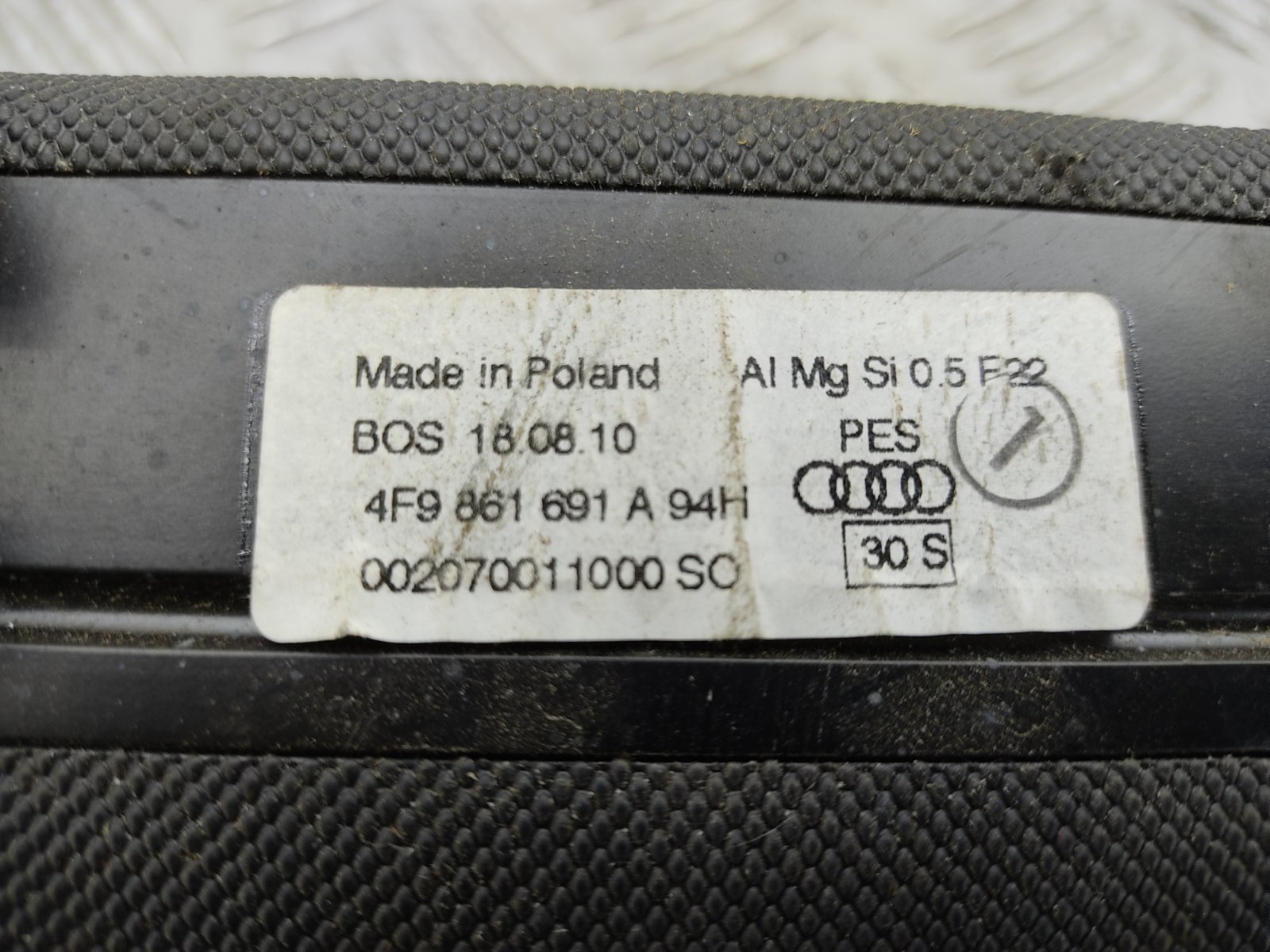 Шторка багажника бу для Audi A6 C6 2.0 TDi, 2006 г. контрактный из Европы бу