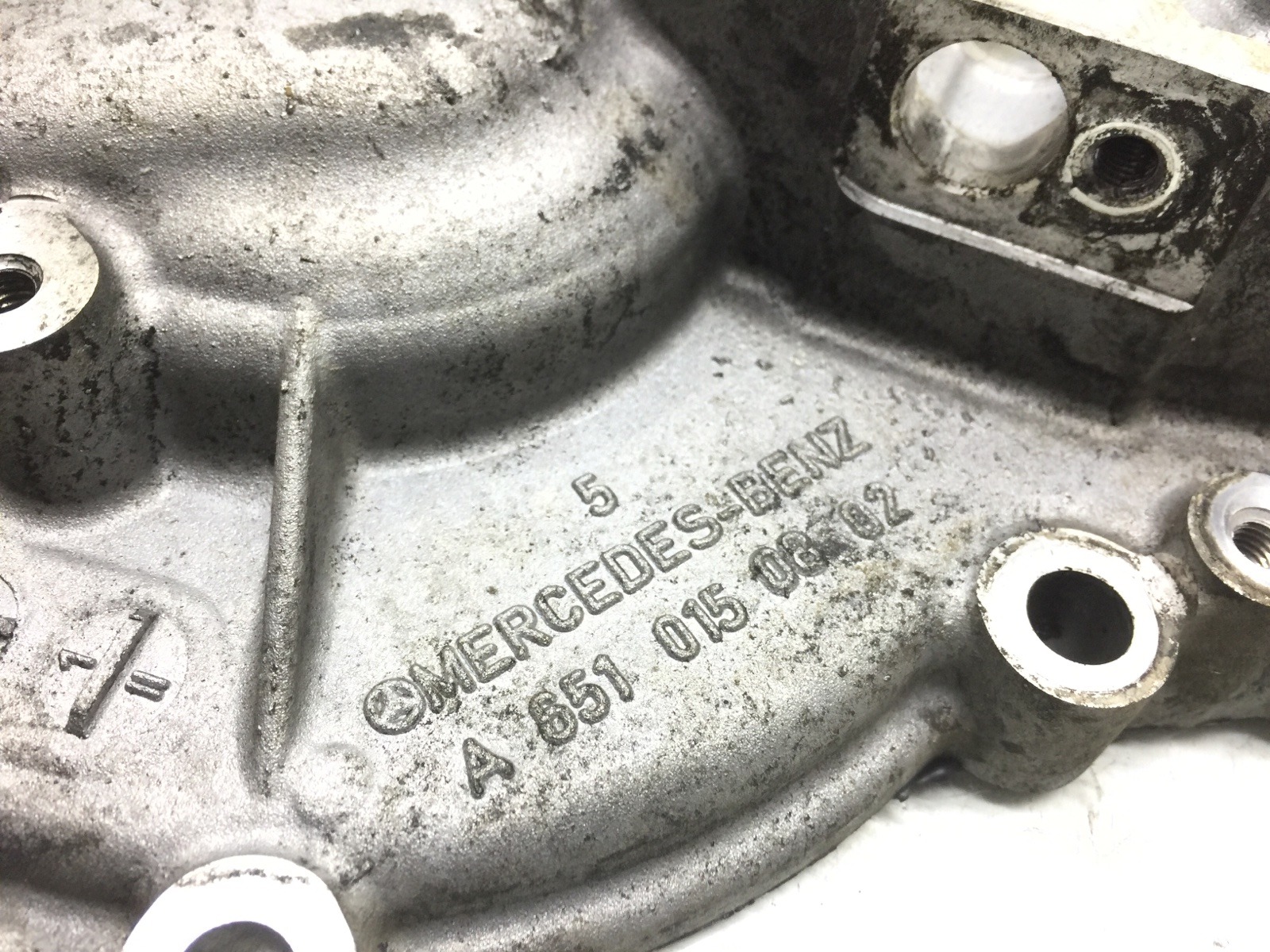 Крышка двигателя задняя бу для Mercedes E W212 2.2 CDi, 2013 г. контрактный из Европы бу