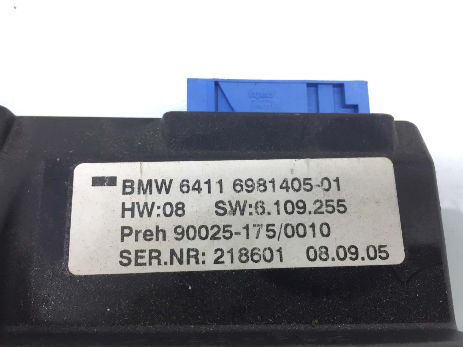Блок управления печки/климат-контроля бу для BMW 7 E65/E66 3.0 TD, 2005 г. контрактный из Европы бу