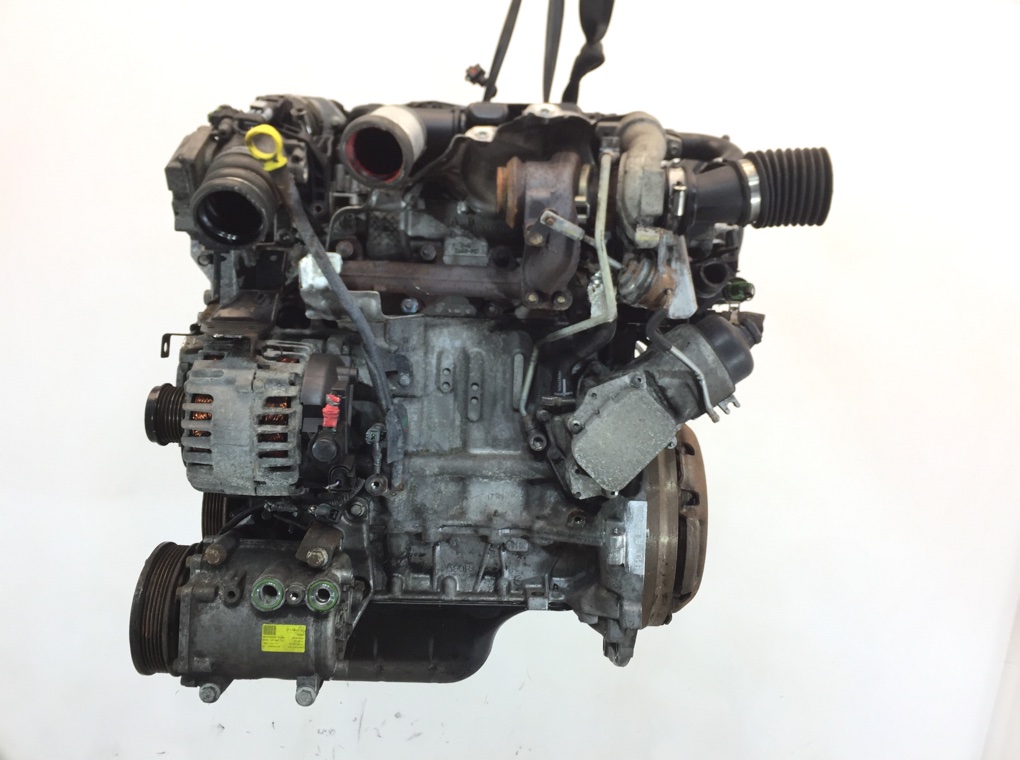 Двигатель (ДВС) бу для Ford Fiesta 1.6 TDCi, 2009 г. контрактный из Европы бу