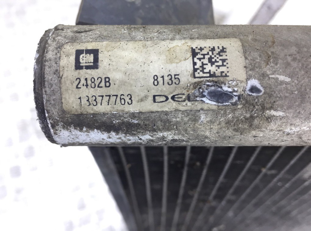 Радиатор кондиционера бу для Opel Astra J 2.0 CDTi, 2012 г. контрактный из Европы бу