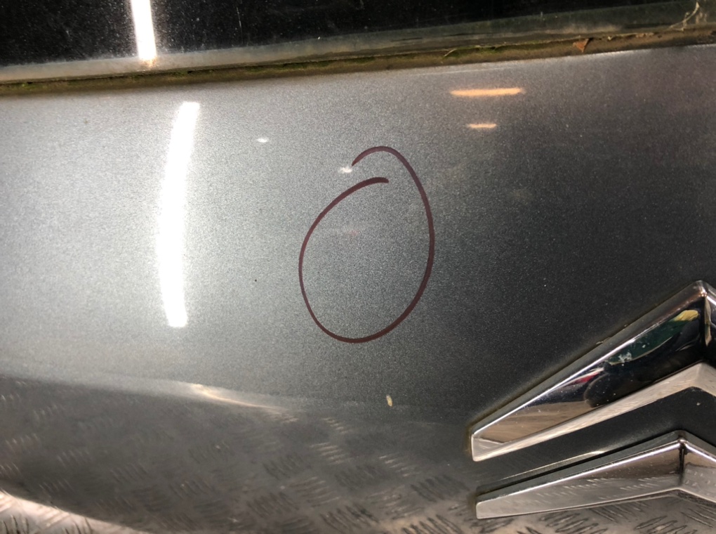 Крышка багажника (дверь 3-5) бу для Citroen C4 1.6 i, 2005 г. контрактный из Европы бу