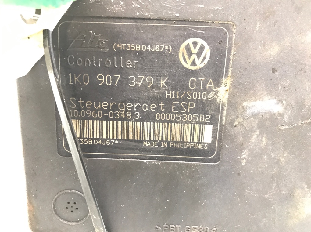 Блок ABS бу для Volkswagen Golf 5 1.9 TDi, 2005 г. контрактный из Европы бу
