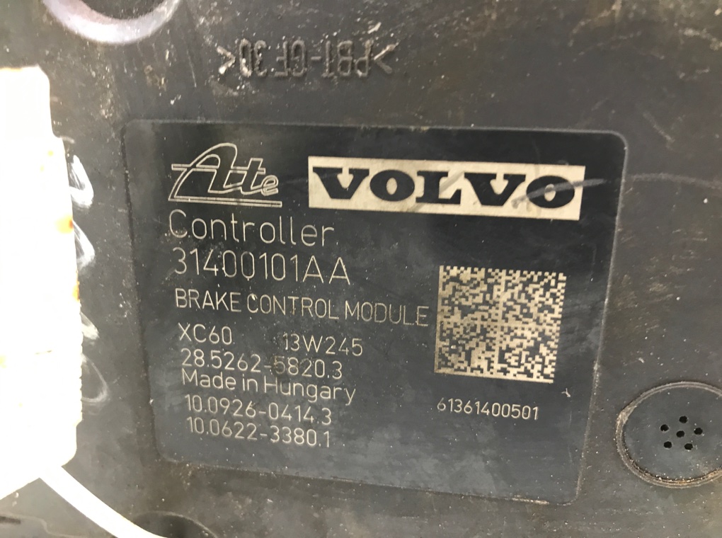 Блок ABS бу для Volvo V60 2.0 TD, 2014 г. контрактный из Европы бу