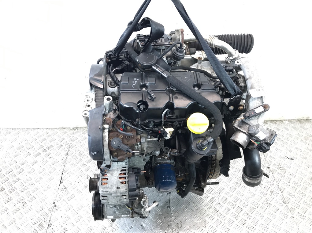 Двигатель (ДВС) бу для Renault Megane 1.9 DCi, 2010 г. контрактный из Европы бу