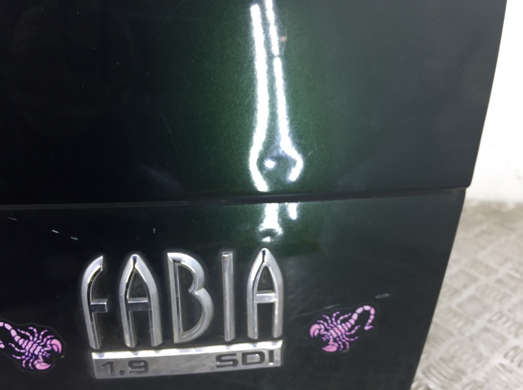 Крышка багажника (дверь 3-5) бу для Skoda Fabia 1.9 SDi, 2004 г. контрактный из Европы бу