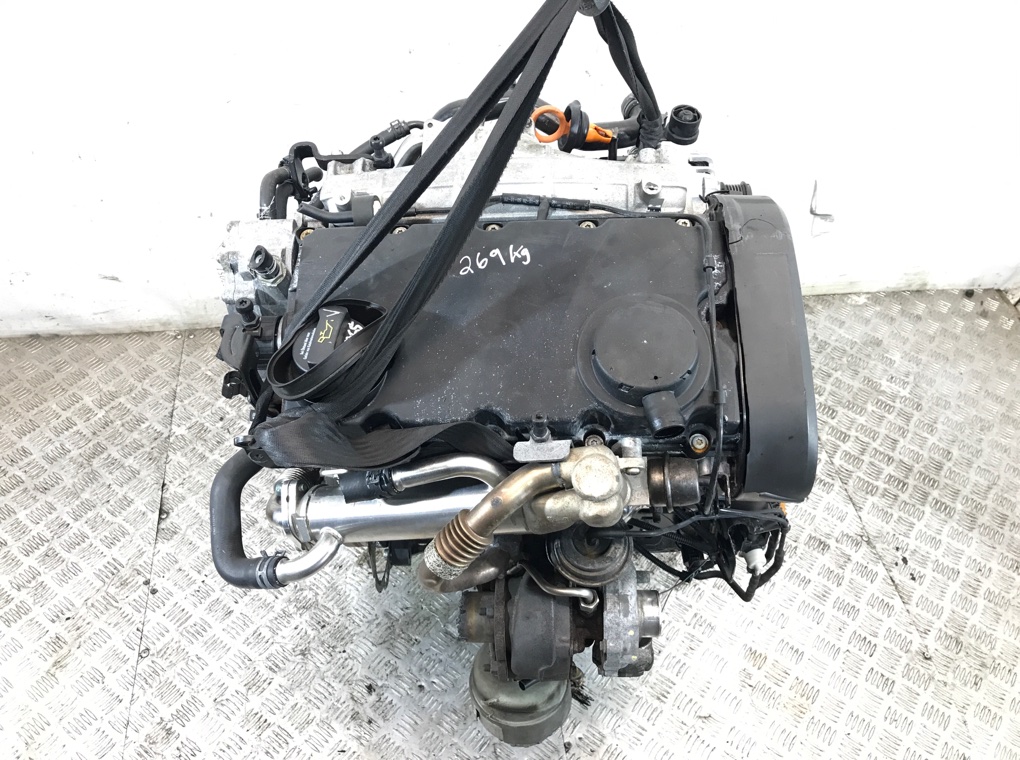 Двигатель (ДВС) бу для Audi A6 C6 2.0 TDi, 2005 г. контрактный из Европы бу