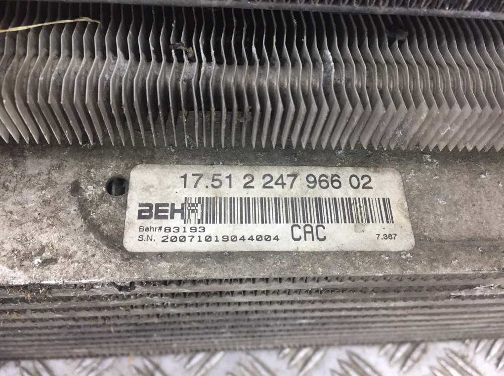 Кассета радиаторов бу для BMW X5 E53 3.0 TD, 2003 г. контрактный из Европы бу