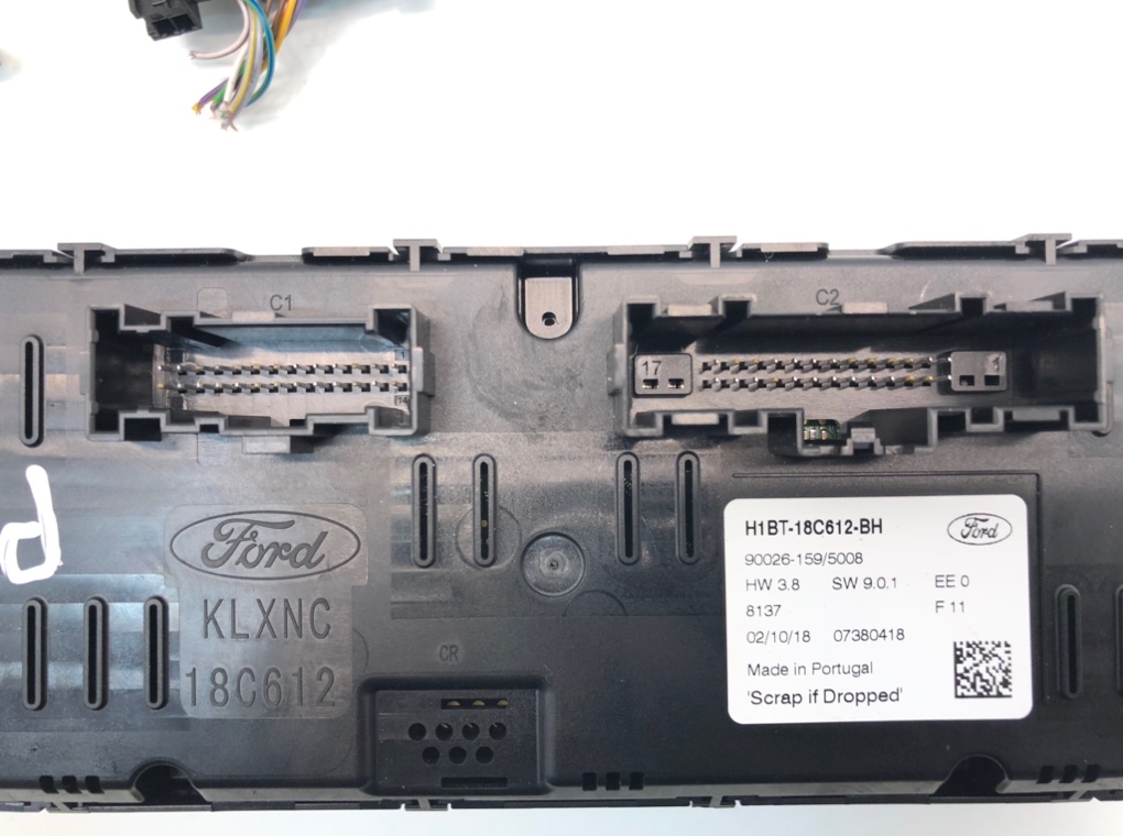 Блок управления печки/климат-контроля бу для Ford Fiesta 1.0 Ti, 2018 г. контрактный из Европы бу