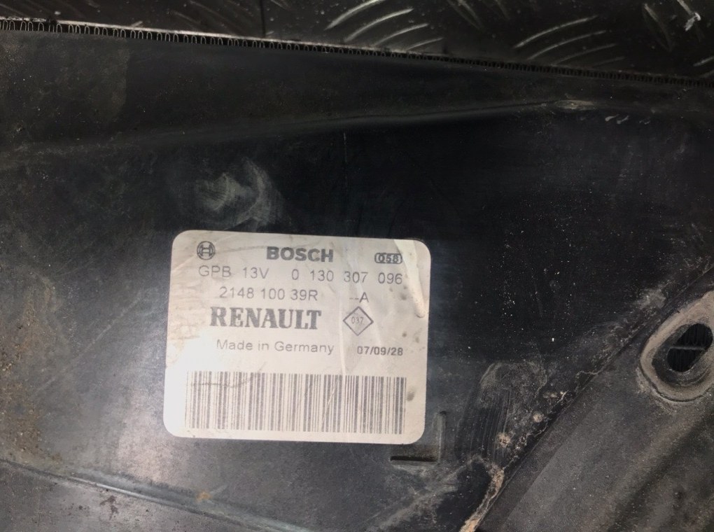 Кассета радиаторов бу для Renault Laguna 2.0 DCi, 2007 г. контрактный из Европы бу