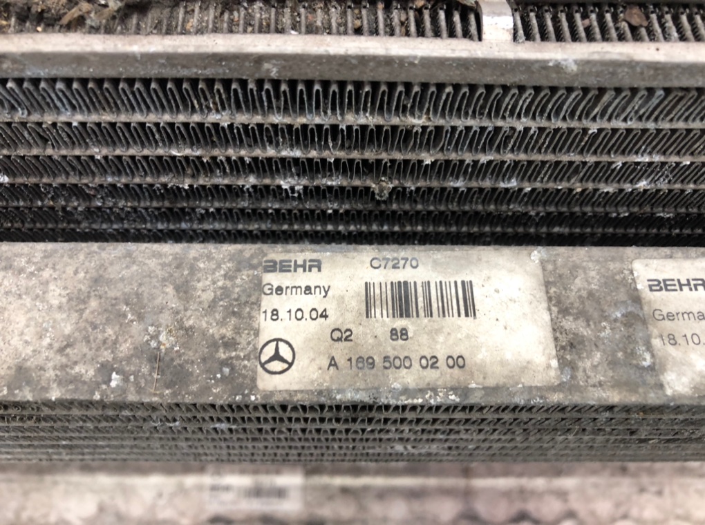 Кассета радиаторов бу для Mercedes A W169 2.0 CDi, 2005 г. контрактный из Европы бу