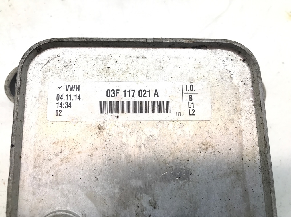 Радиатор масляный бу для Skoda Yeti 1.2 i, 2015 г. контрактный из Европы бу