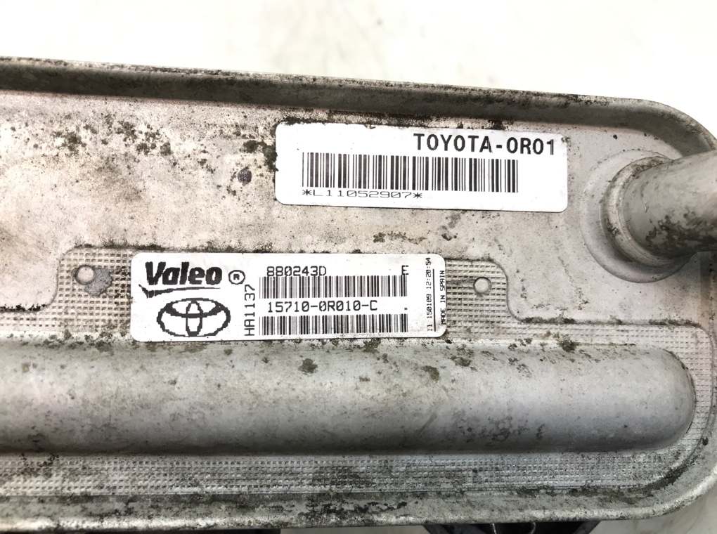 Радиатор масляный бу для Toyota Avensis 2.2 D-CAT, 2009 г. контрактный из Европы бу