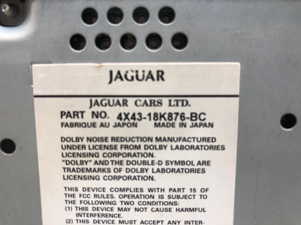 Магнитола бу для Jaguar X-Type 2.2 TDCi, 2005 г. контрактный из Европы бу