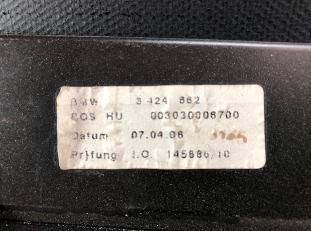 Шторка багажника бу для BMW X3 E83 3.0 i, 2004 г. контрактный из Европы бу