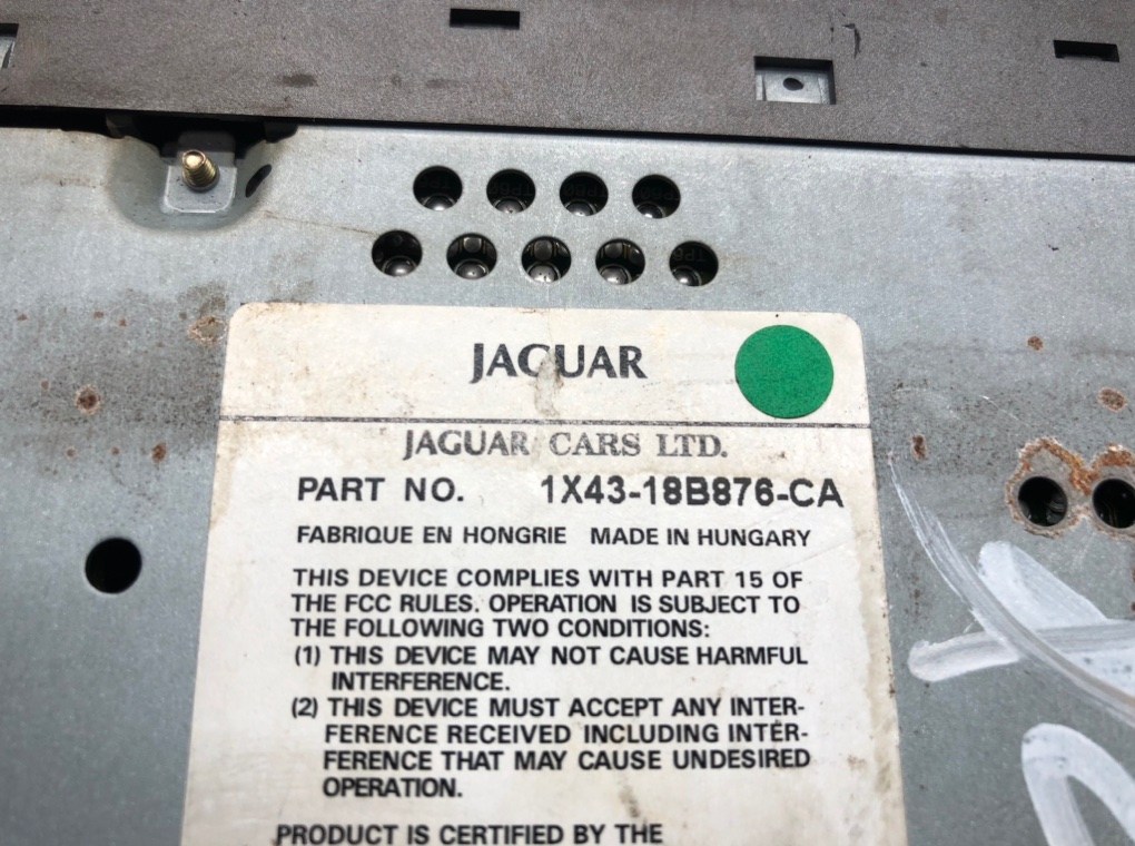Магнитола бу для Jaguar X-Type 3.0 i, 2003 г. контрактный из Европы бу