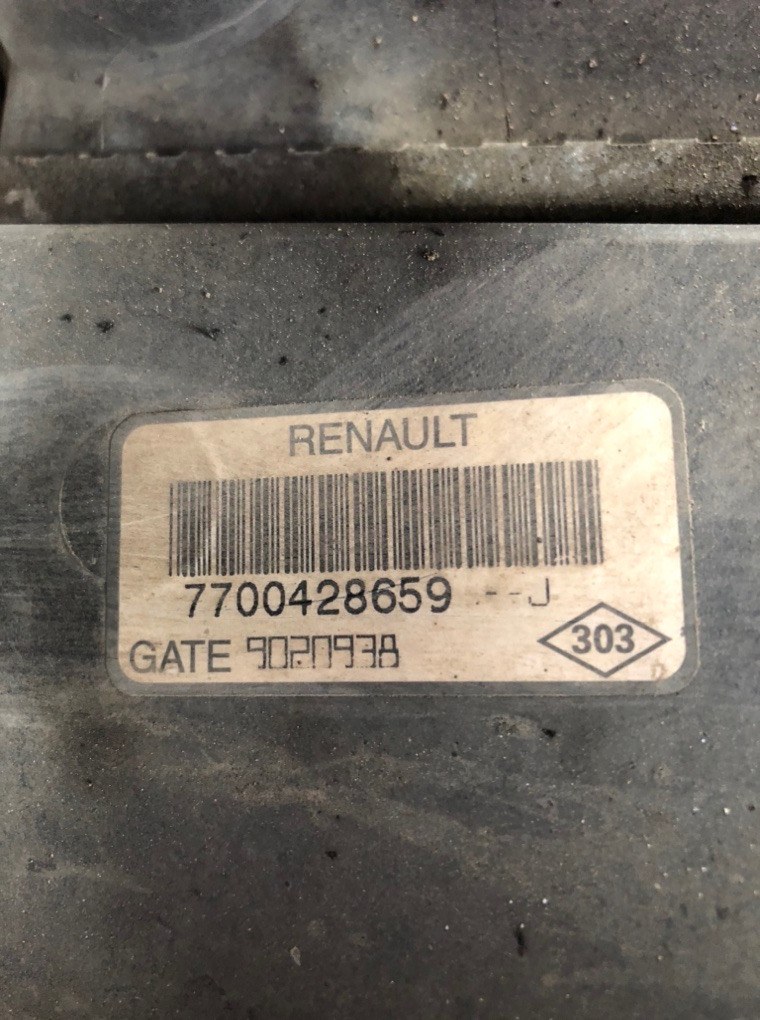 Кассета радиаторов бу для Renault Clio 1.2 i, 2005 г. контрактный из Европы бу
