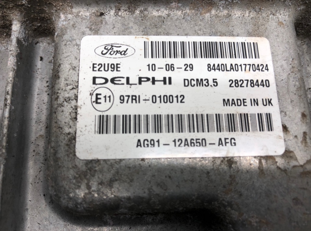 Блок управления двигателем бу для Ford Mondeo 4 2.0 TDCi, 2010 г. контрактный из Европы бу