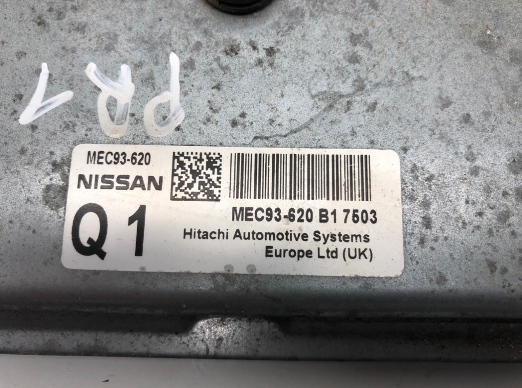 Блок управления двигателем бу для Nissan Qashqai 1.6 i, 2007 г. контрактный из Европы бу