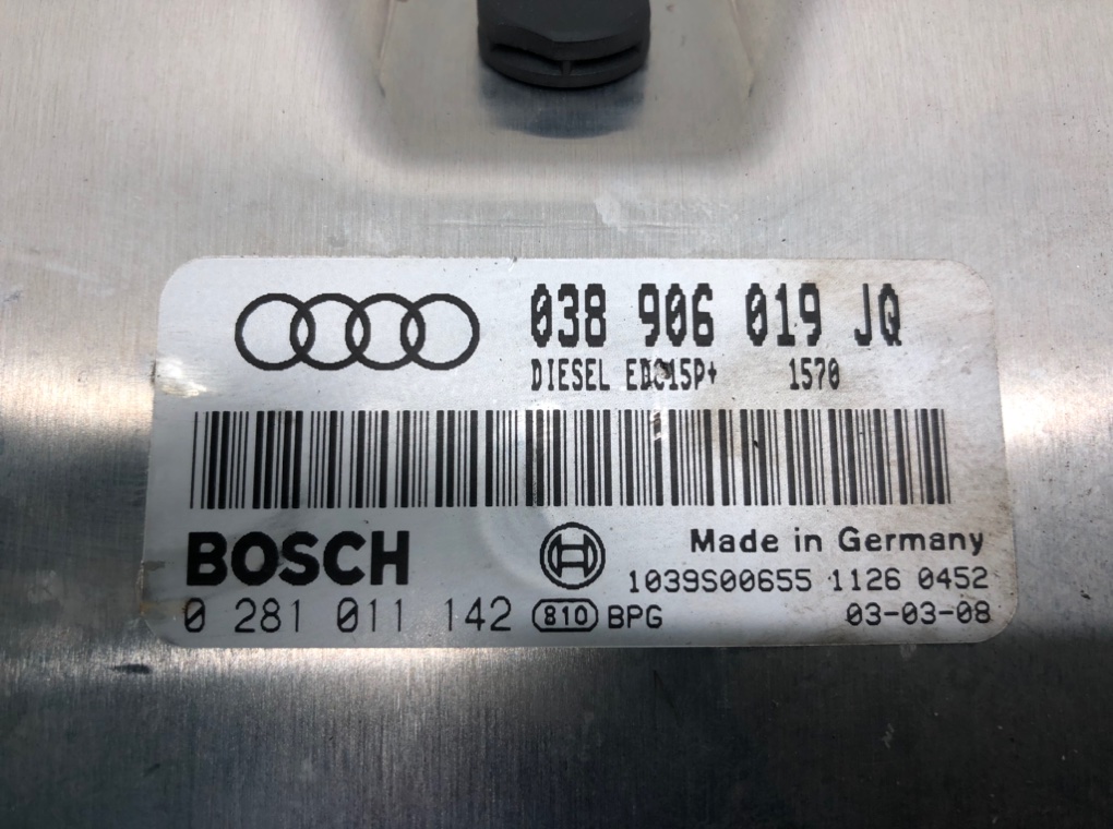 Блок управления двигателем бу для Audi A4 B6 1.9 TDi, 2003 г. контрактный из Европы бу