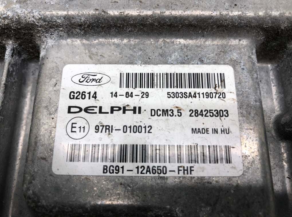 Блок управления двигателем бу для Ford Galaxy 2.0 TDCi, 2014 г. контрактный из Европы бу