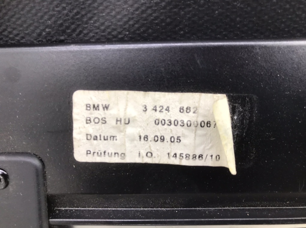 Шторка багажника - BMW X3 E83 (2003-2010)