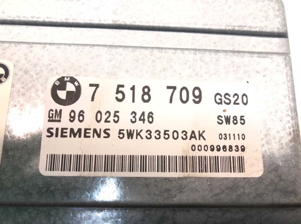 Блок управления АКПП бу для BMW 3 E46 2.0 i, 2004 г. контрактный из Европы бу