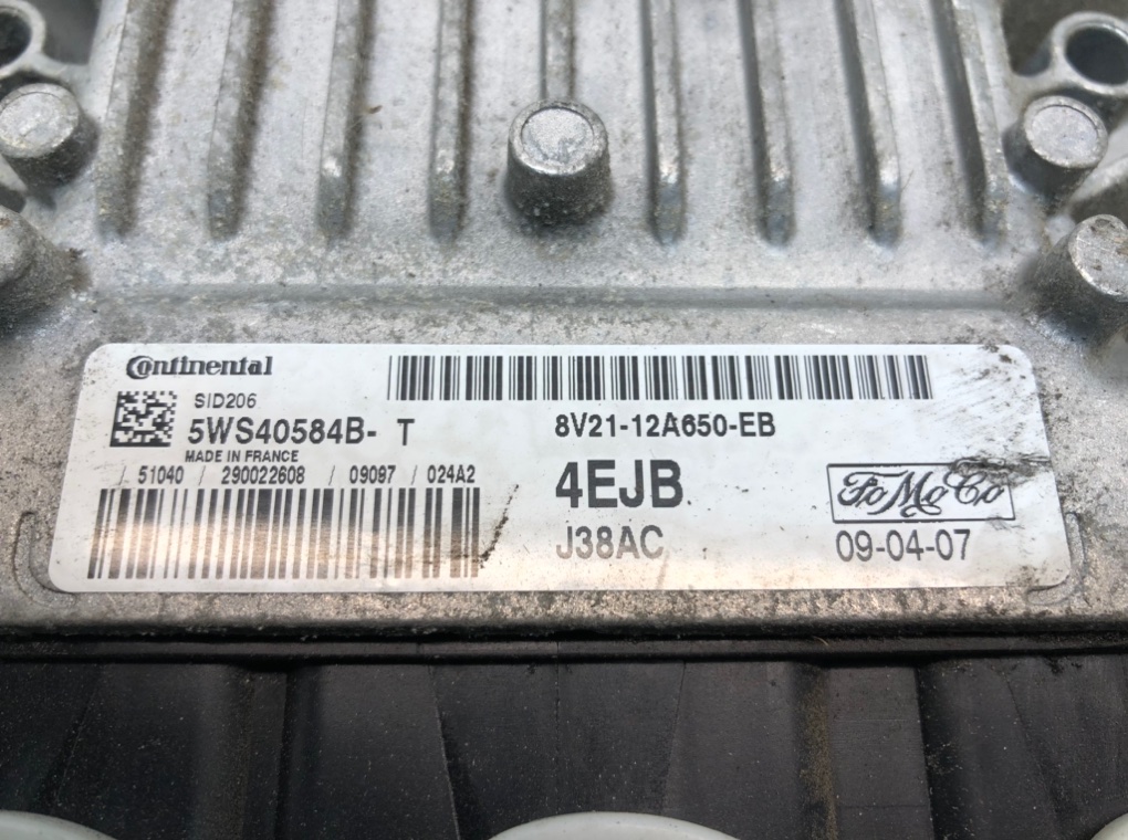 Блок управления ЭБУ (двигателя) - Ford Fiesta 6 (2009-2018)