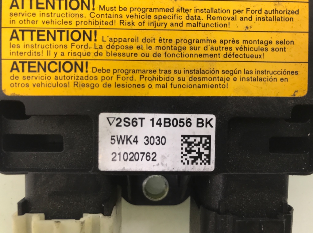 Блок управления Airbag - Ford Fiesta 6 (2009-2018)