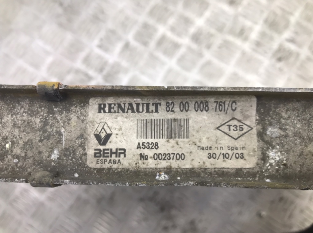 Радиатор интеркулера - Renault Laguna 1 (1994-2001)