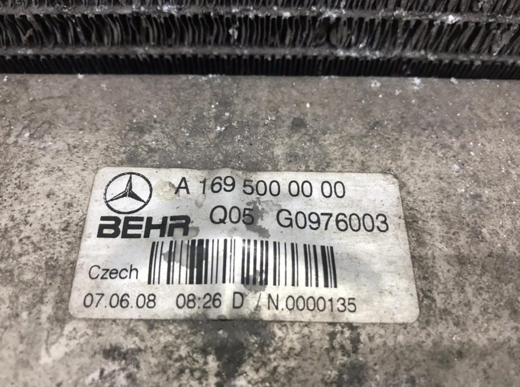 Кассета радиаторов - Mercedes B W245 (2005-2012)