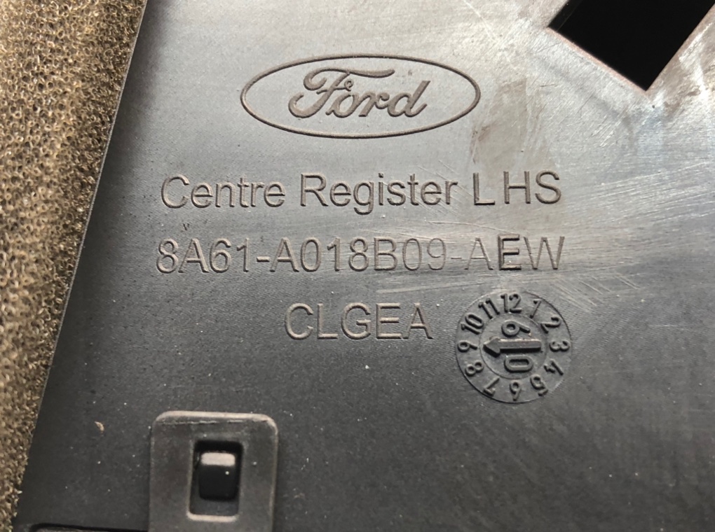 Дефлектор обдува салона - Ford Fiesta 6 (2009-2018)