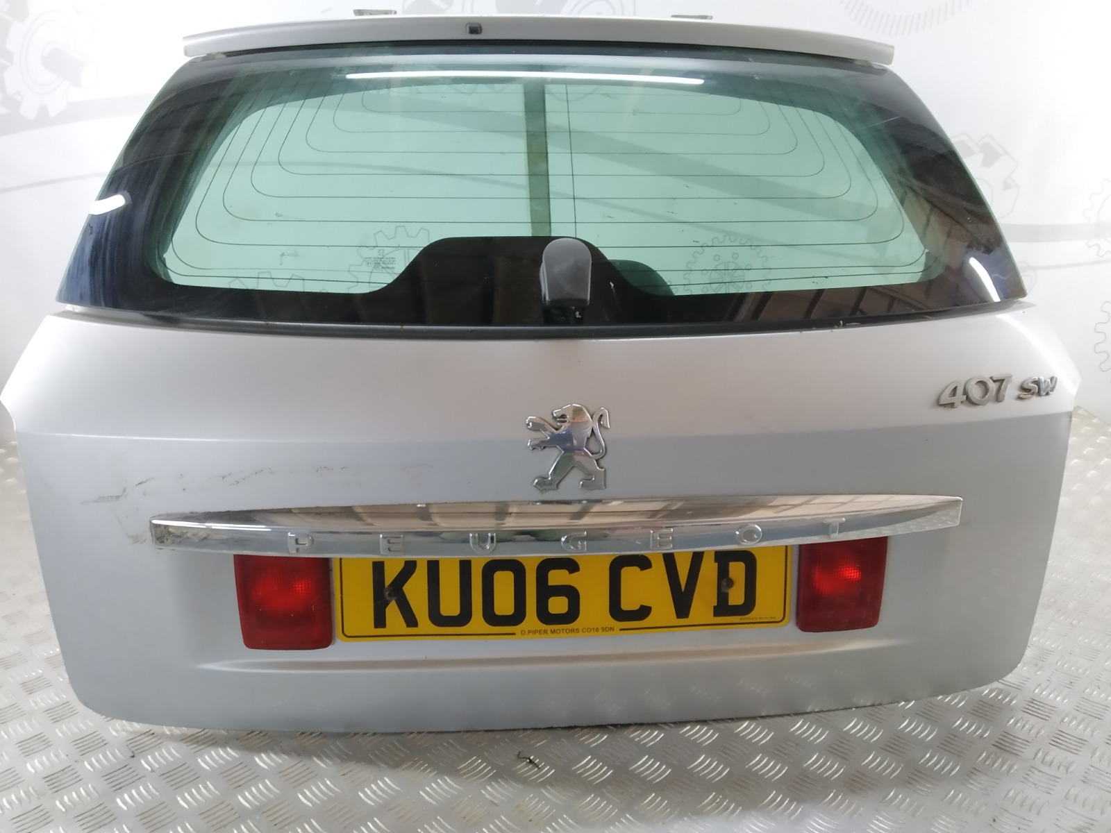 Крышка багажника (дверь 3-5) бу для Peugeot 407 1.6 HDi, 2006 г. контрактный из Европы бу