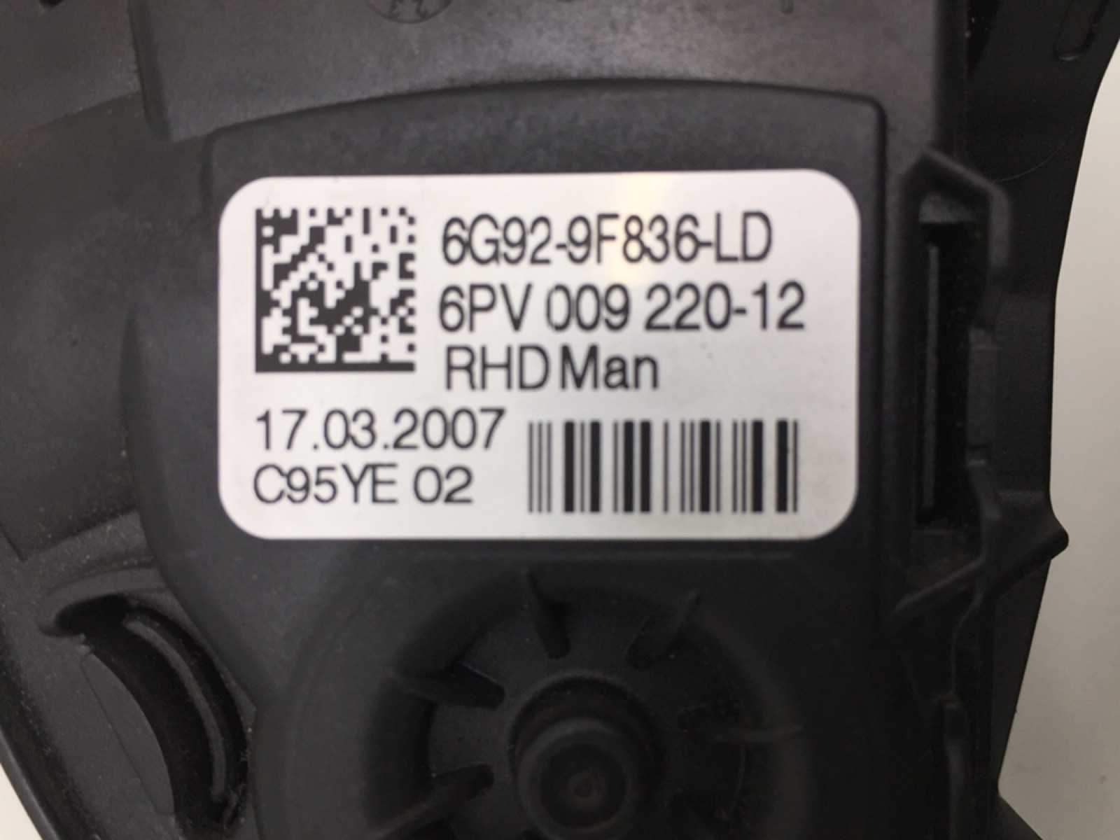 Педаль газа бу для Ford Galaxy 1.8 TDCi, 2007 г. контрактный из Европы бу