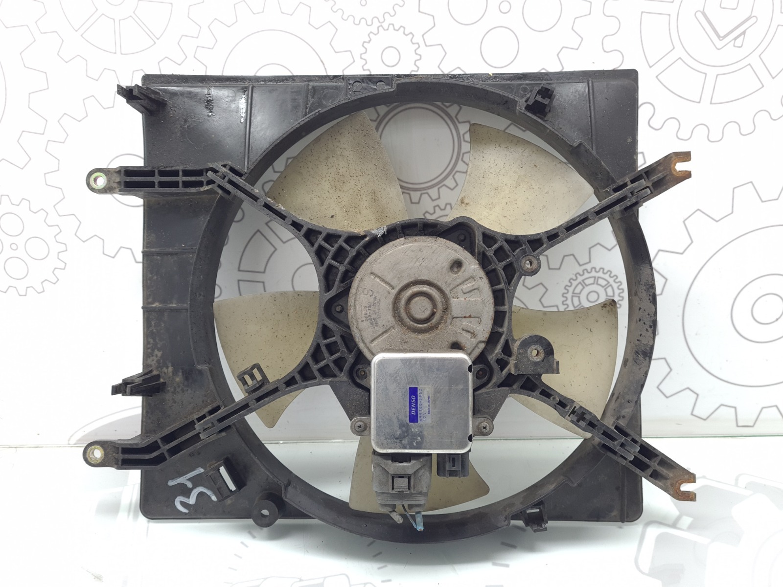 Вентилятор радиатора бу для Mitsubishi Space Wagon 3 2.4 i, 2002 г. контрактный из Европы бу