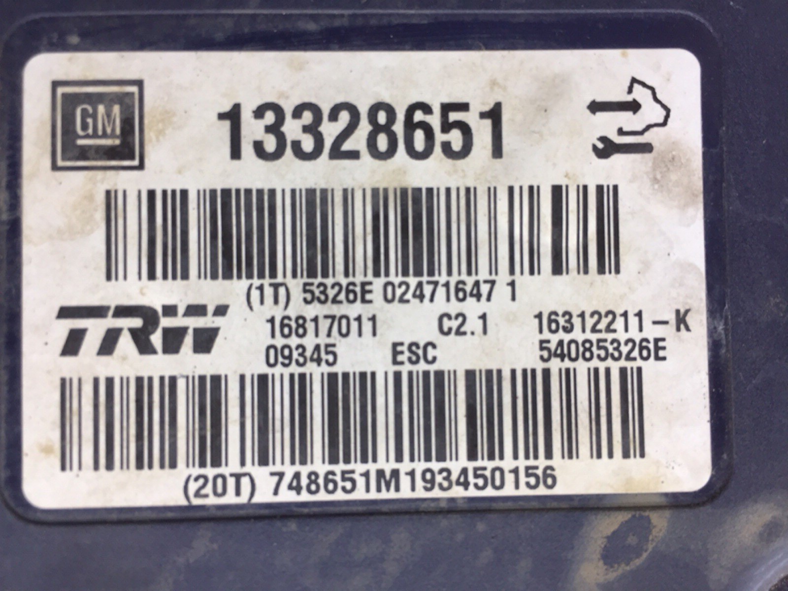 Блок ABS бу для Opel Insignia  2.0 CDTi,  2010 г.