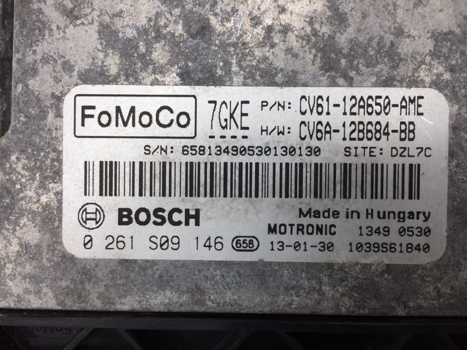 Блок управления двигателем бу для Ford Focus 3 1.0 i, 2013 г. Блок управления двигателем бу для Ford Focus 3 1.0 i, 2013 г.