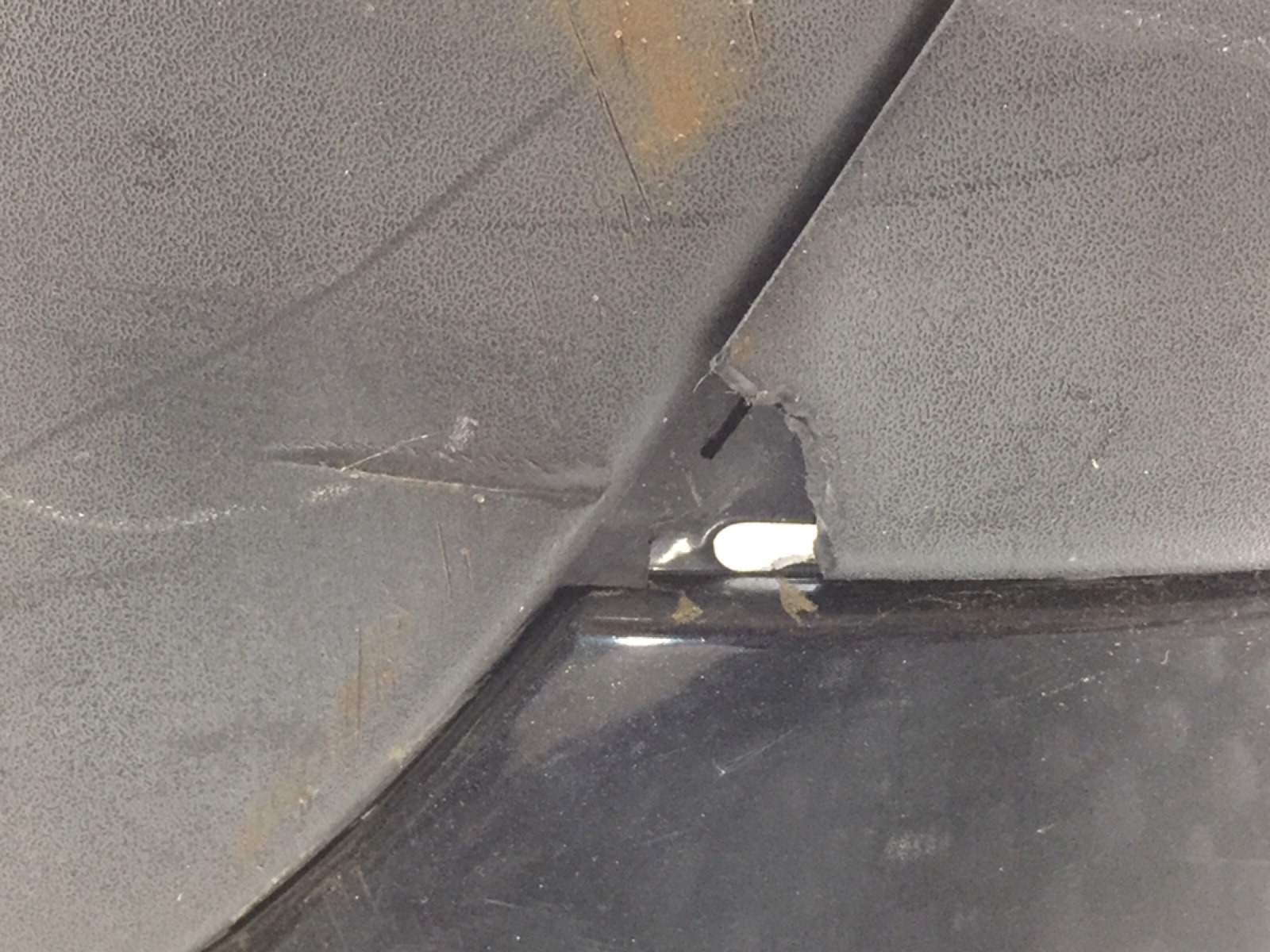 Бампер задний бу для Saab 9-3  1.9 TiD,  2007 г.