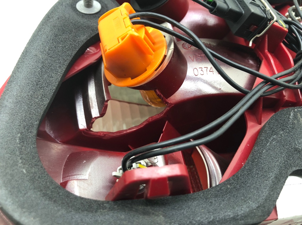 Фонарь задний правый бу для Jaguar X-Type  2.0 TD,  2005 г.