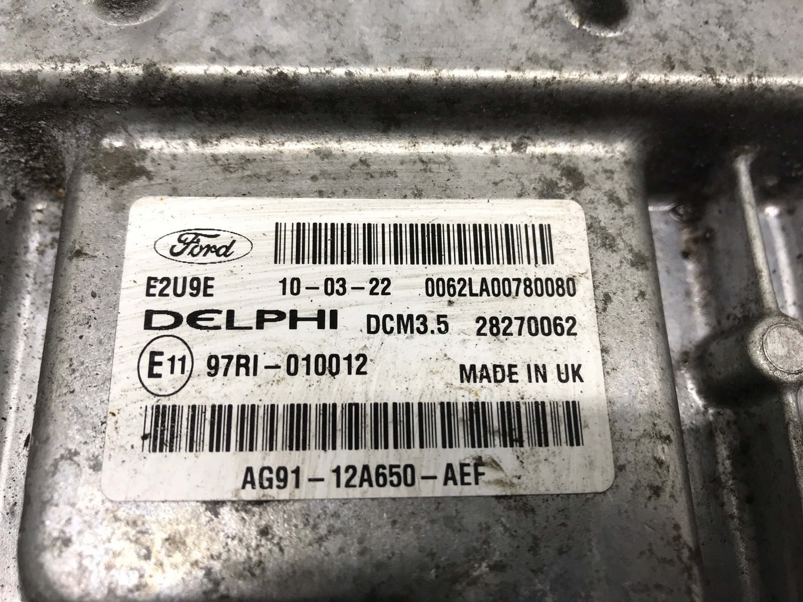Блок управления двигателем бу для Ford Mondeo  2.0 TDCi,  2010 г.