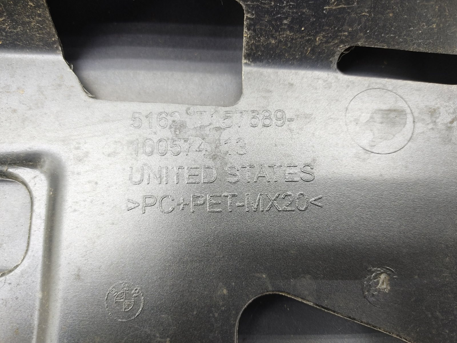 Спойлер бу для BMW X5 E70 3.0 TD,  2011 г.