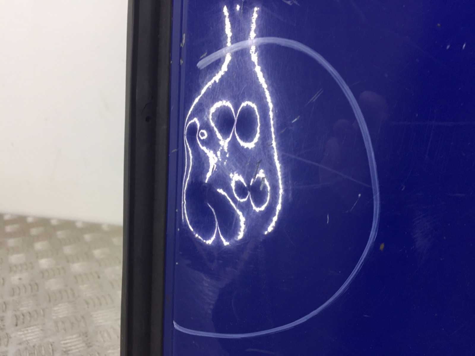 Дверь задняя распашная правая бу для Peugeot Bipper  1.3 HDi,  2013 г.